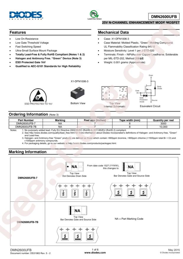 DMN2600UFB-7