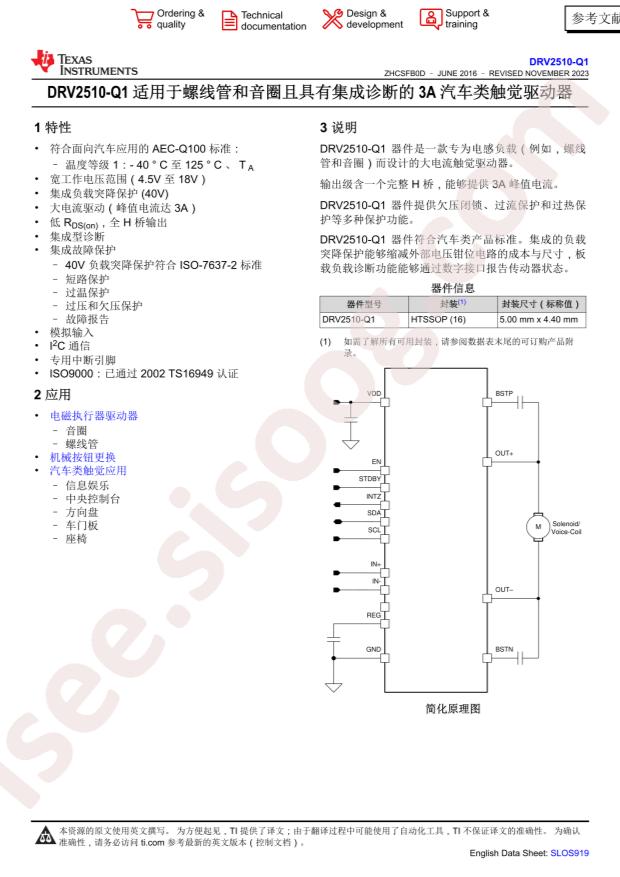 DRV2510QPWPRQ1