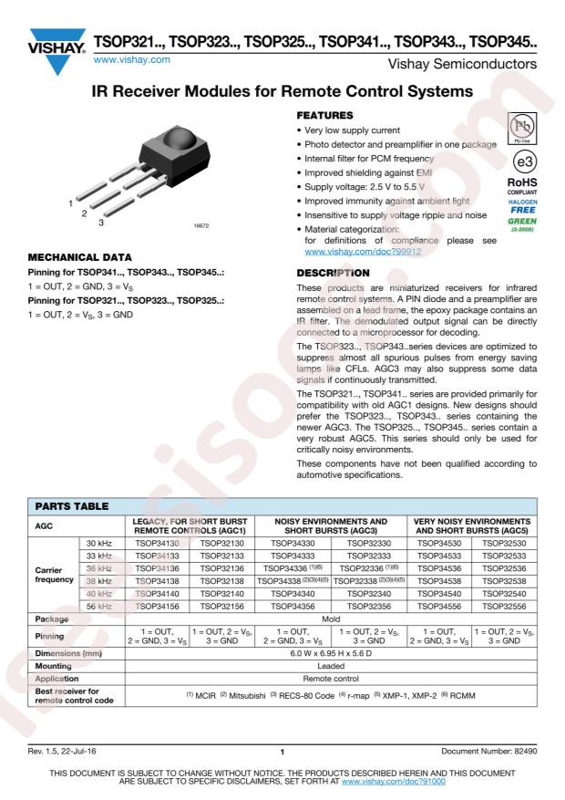 TSOP34338