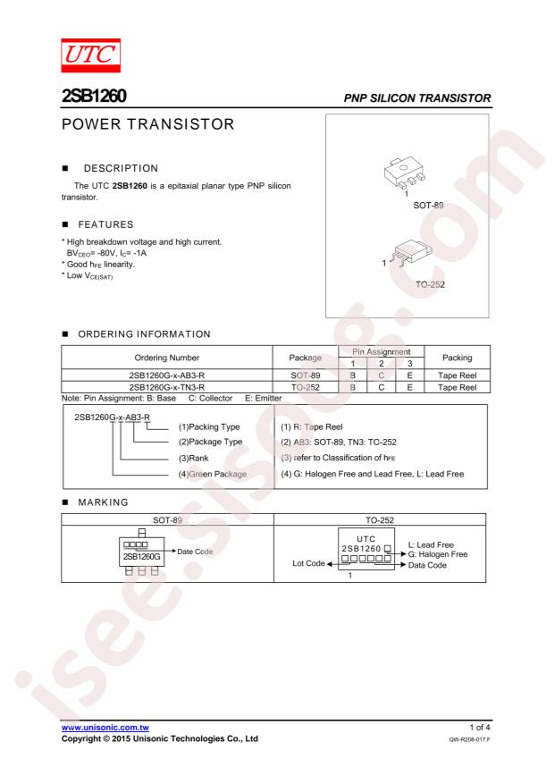 2SB1260G-Q-AB3-R