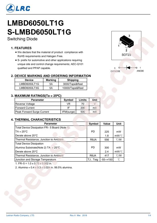 LMBD6050LT1G