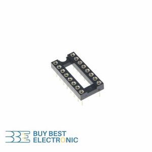 IC SOCKET 16 PIN ROUND HOLE