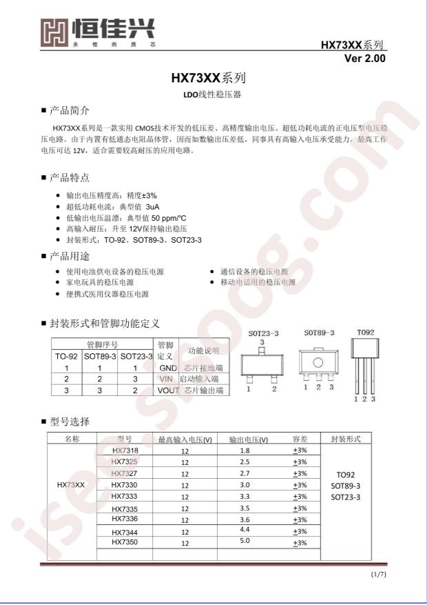 HX7336