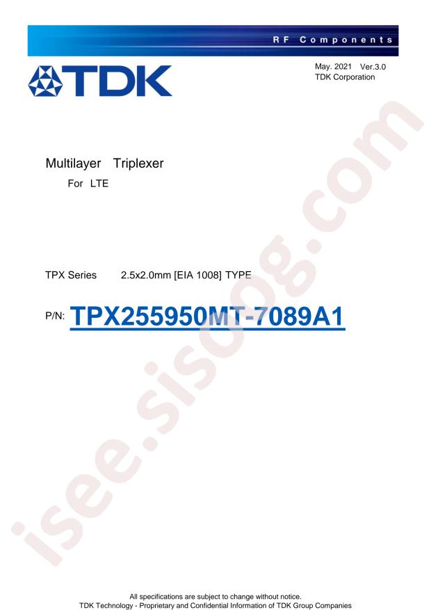 TPX255950MT-7089A1