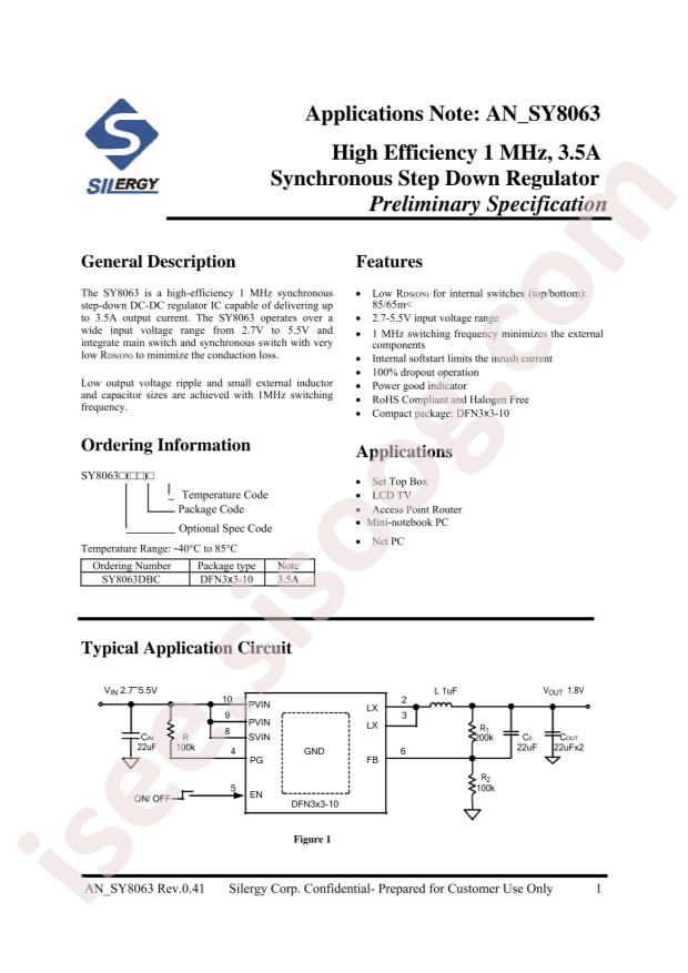 SY8063DBC