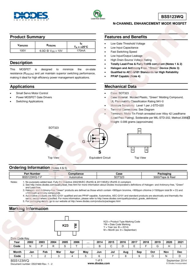 BSS123WQ-7-F