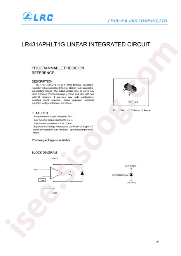 LR431APHLT1G