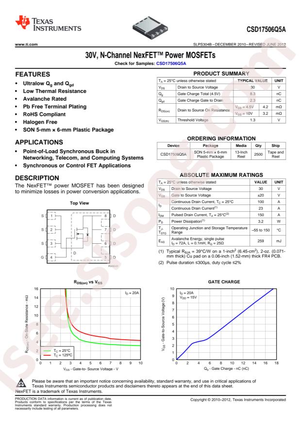 CSD17506Q5A