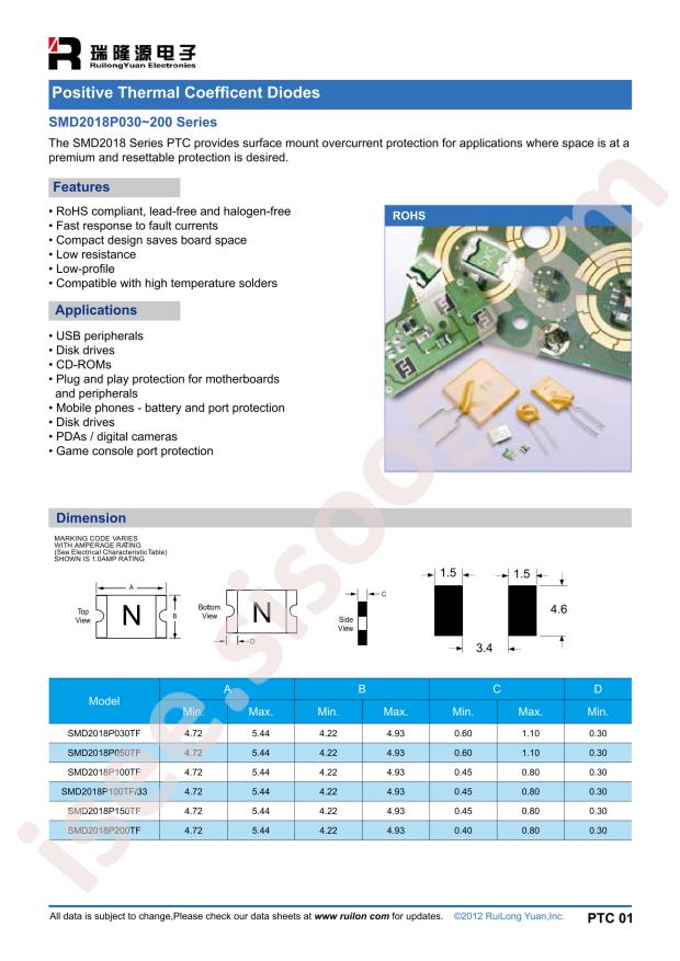 SMD2018P150TF