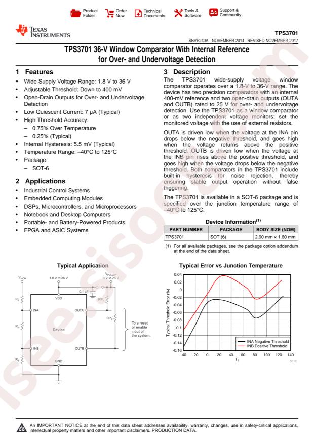 TPS3701DDCR