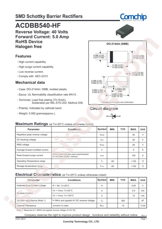 ACDBB540-HF