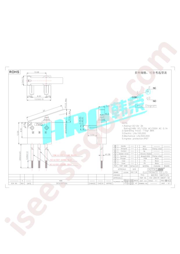 K9-2841R-6WDP-1B