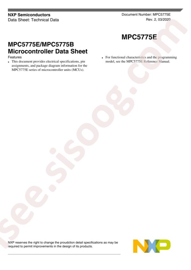 SPC5775BDK3MME2R