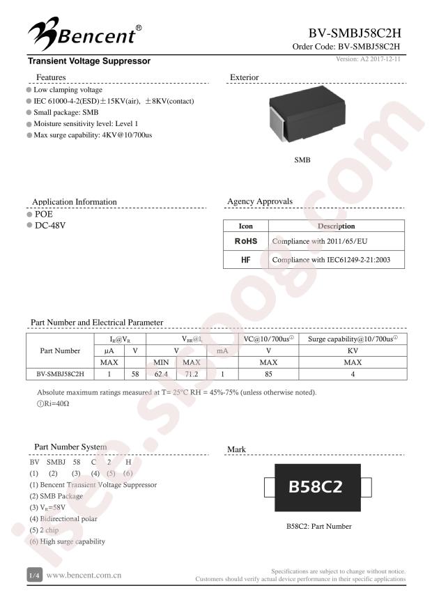 BV-SMBJ58C2H