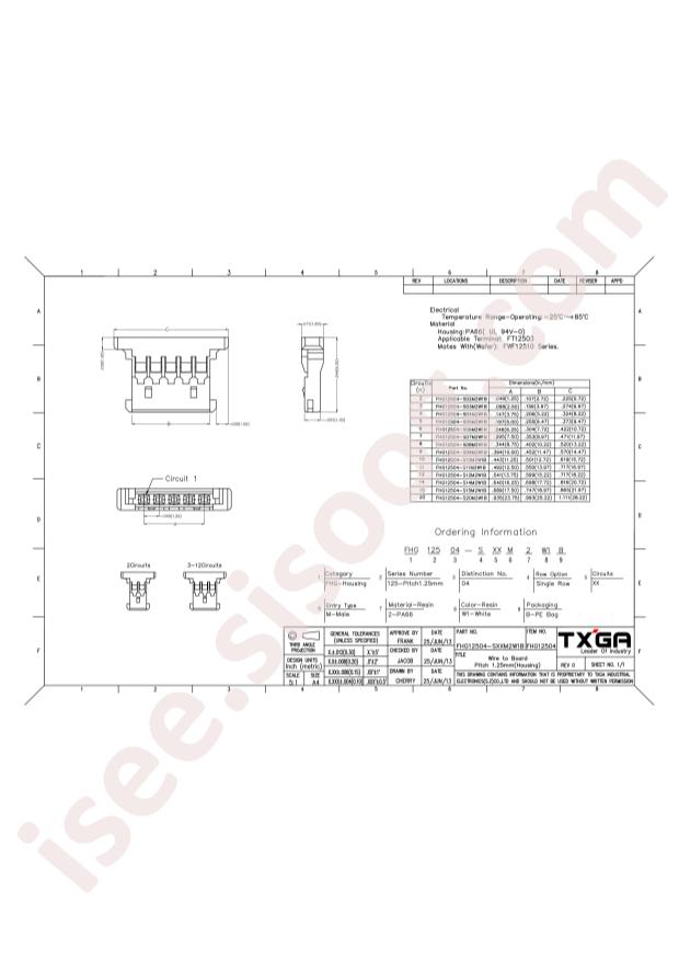 FHG12504-S11M2W1B