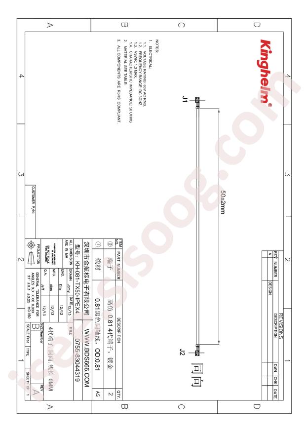 KH-081-TX50-IPEX4