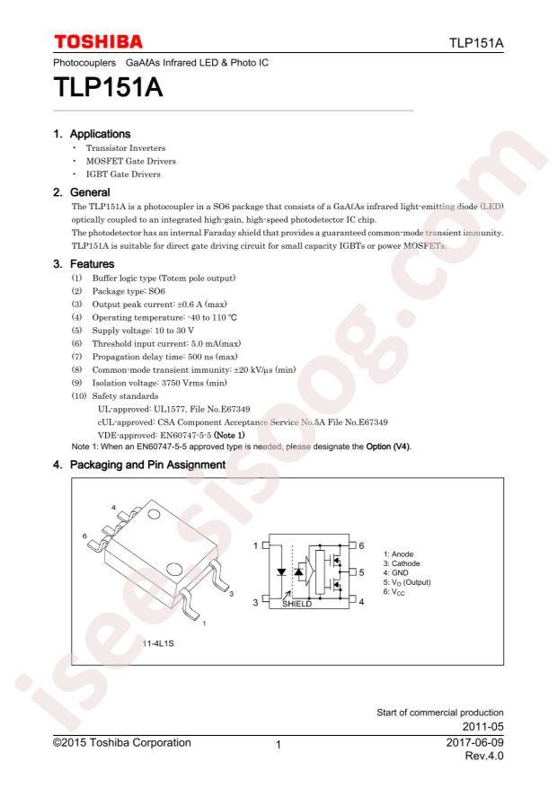 TLP151A(TPR,E)