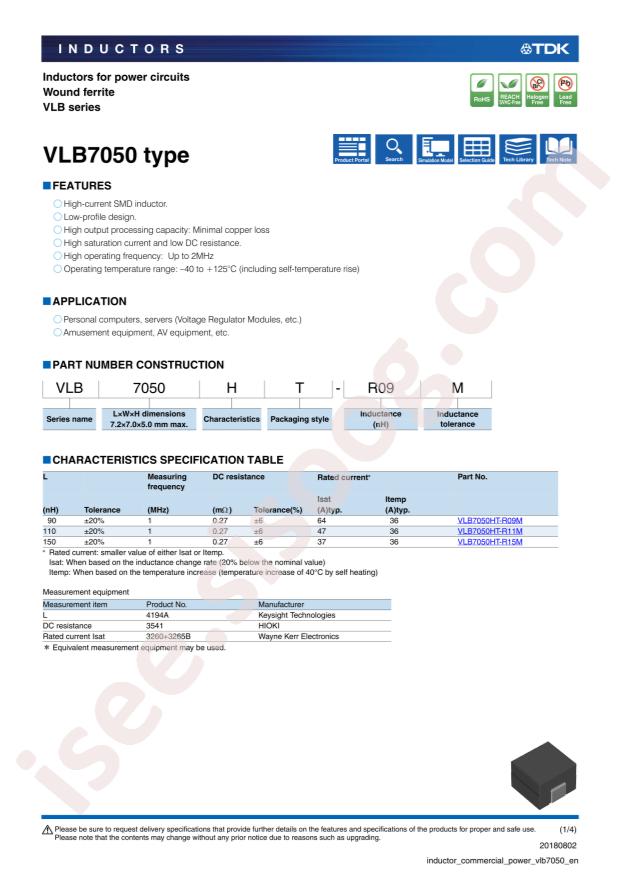 VLB7050HT-R15M