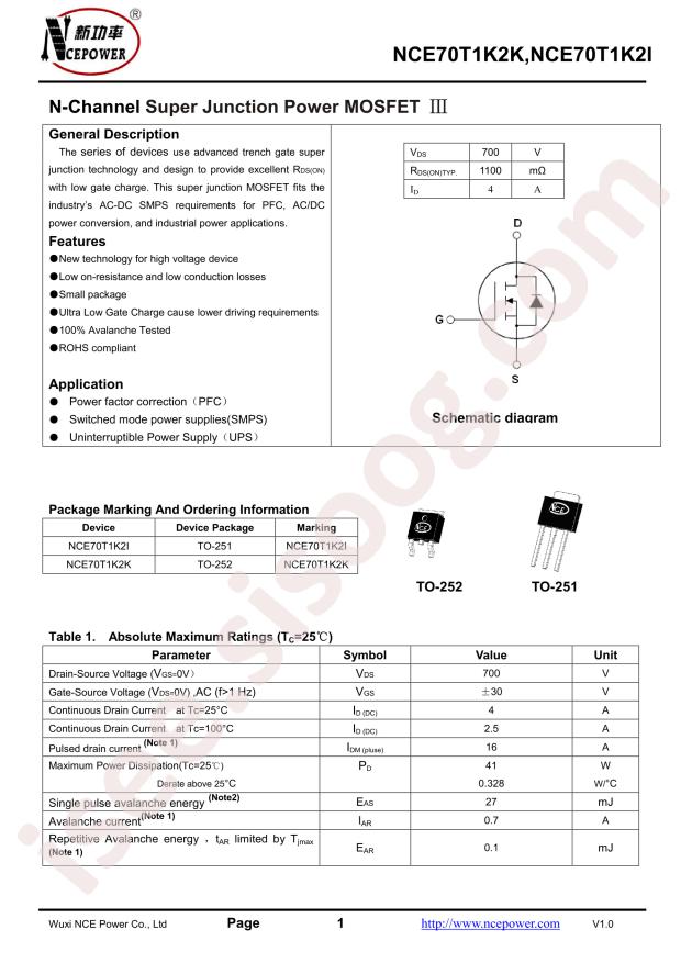 NCE70T1K2I