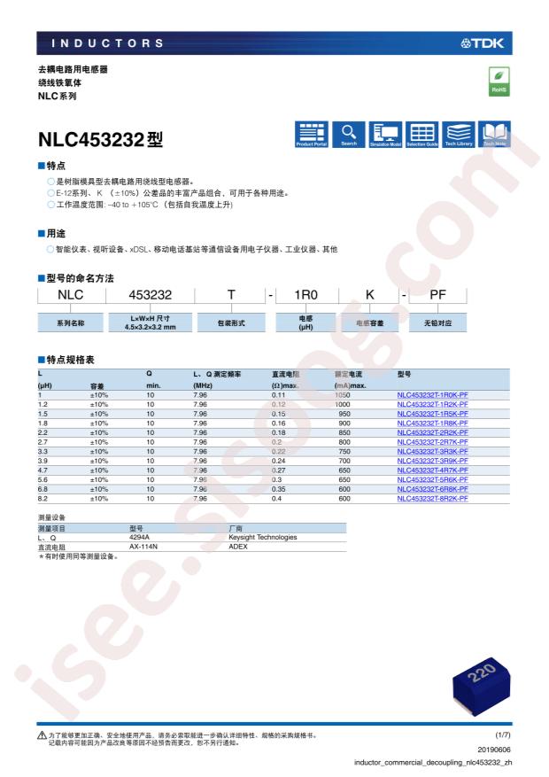 NLC453232T-6R8K-PF