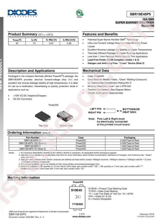SBR10E45P5-7