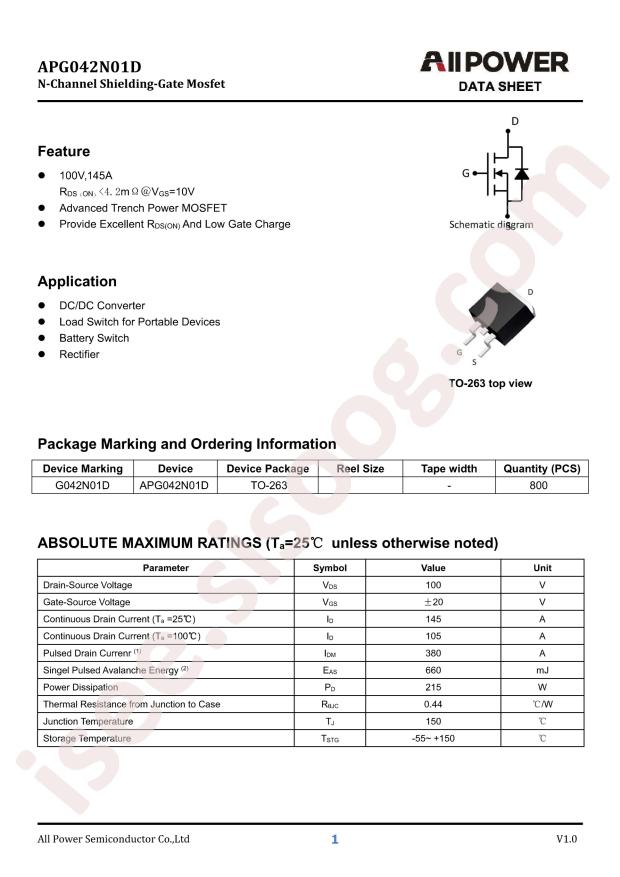 ALLPOWER APG042N01D