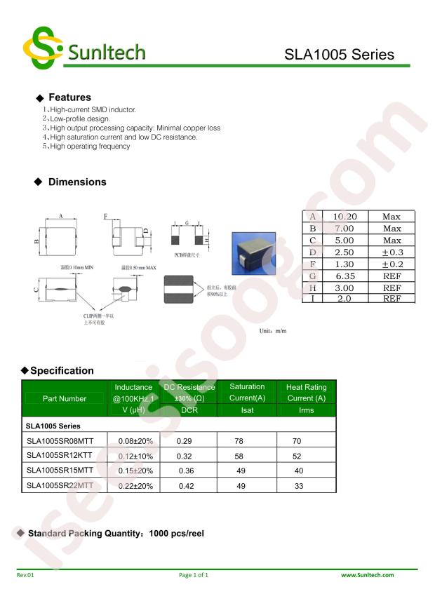 SLA1005SR08MTT