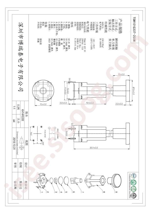 TSW101G337-250M