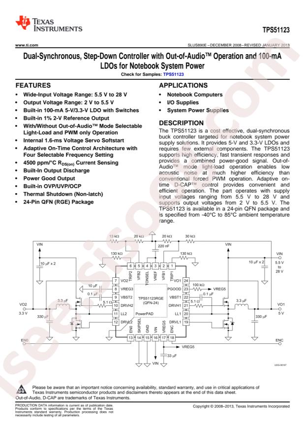 TPS51123RGET