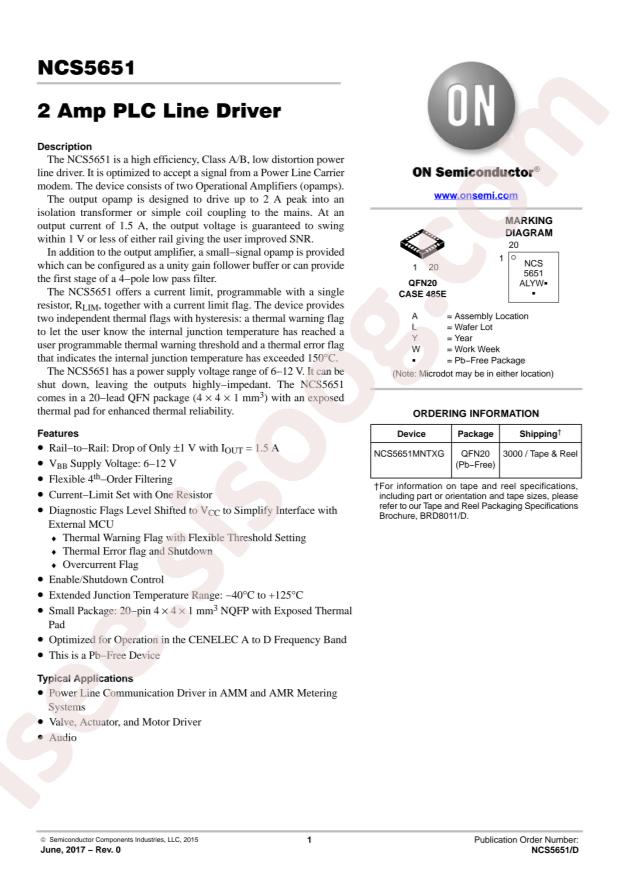NCS5651MNTXG
