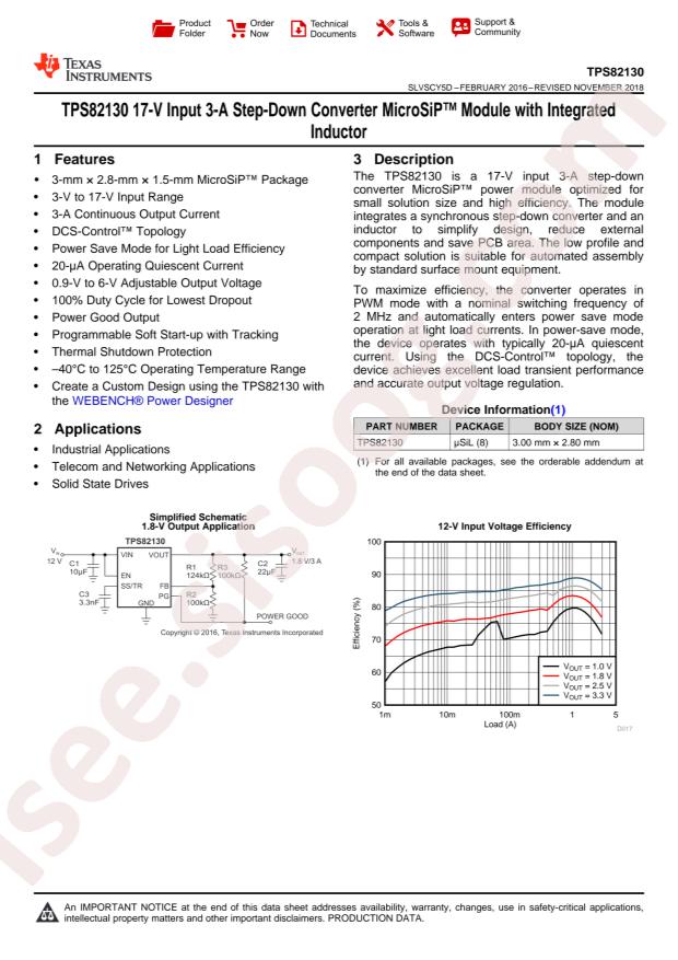 TPS82130SILR