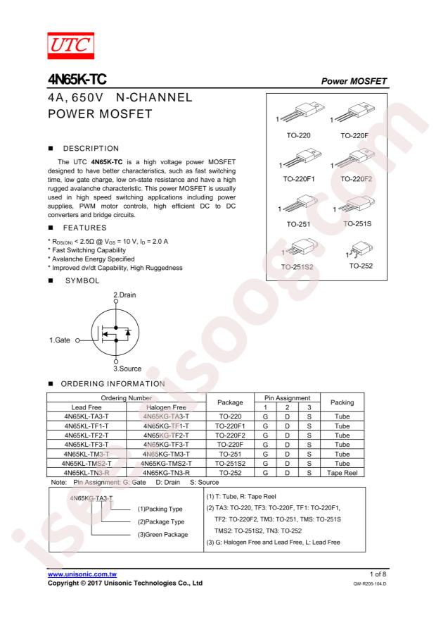 4N65KL-TF1-T