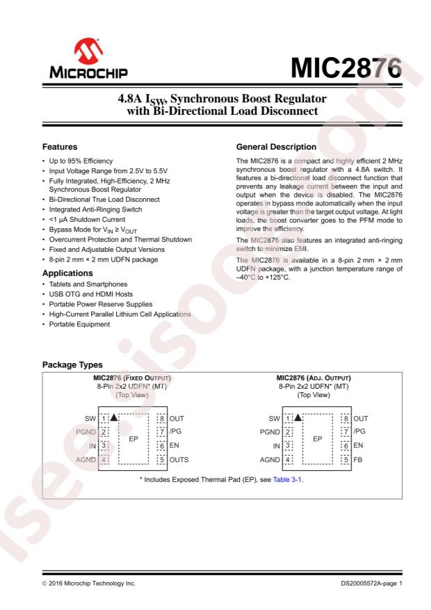 MIC2876-AYMT-TR