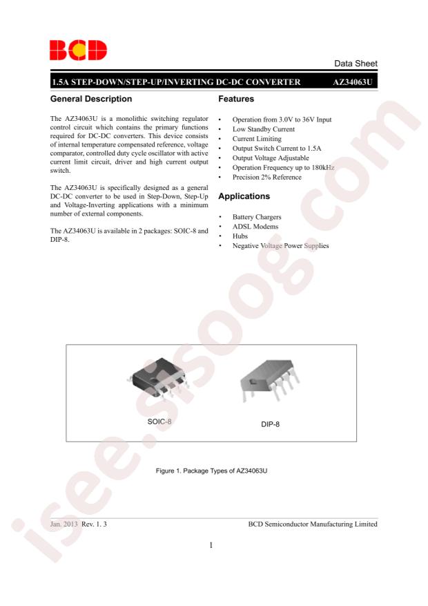 AZ34063UMTR-G1