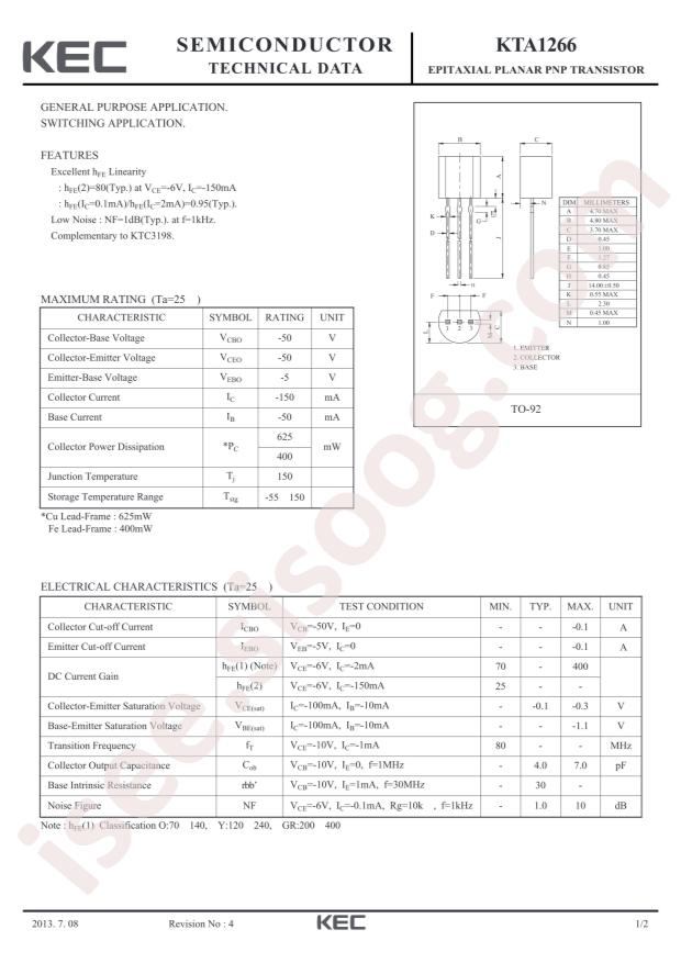 KTA1266-GR-AT/P