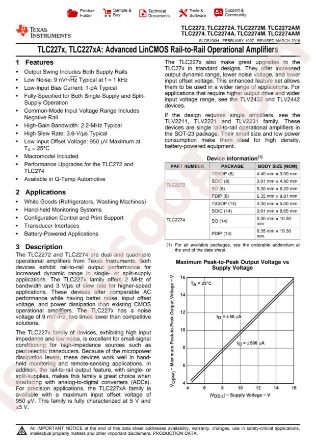 TLC2272AID