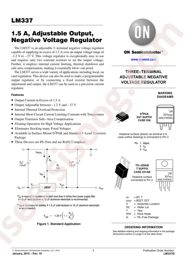 LM337D2TG