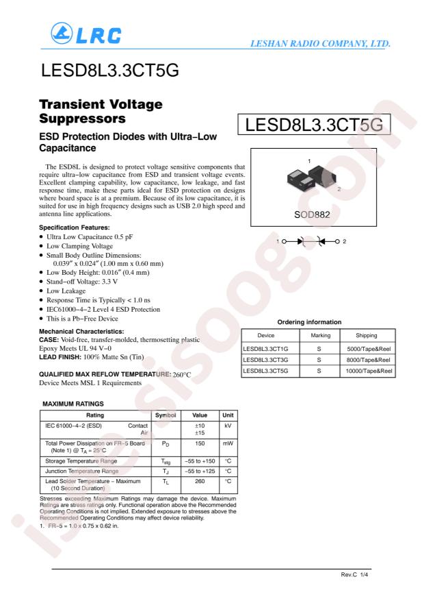 LESD8L3.3CT5G