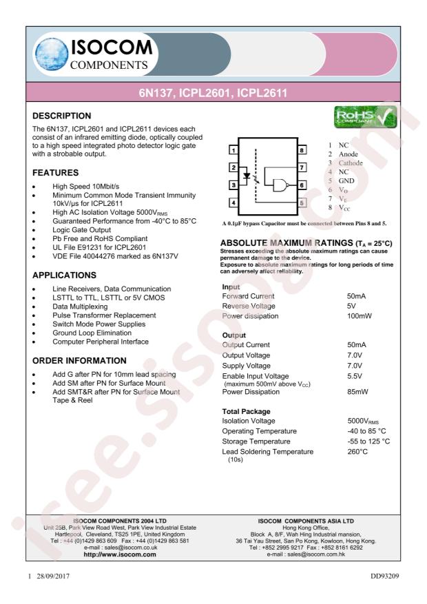 ICPL2601SM