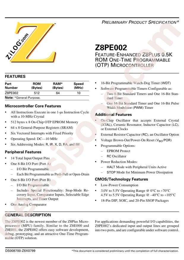 Z8PE002SZ010EG