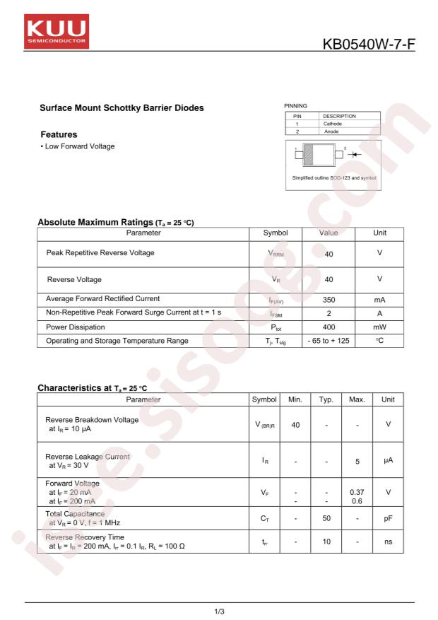 KB0540W-7-F