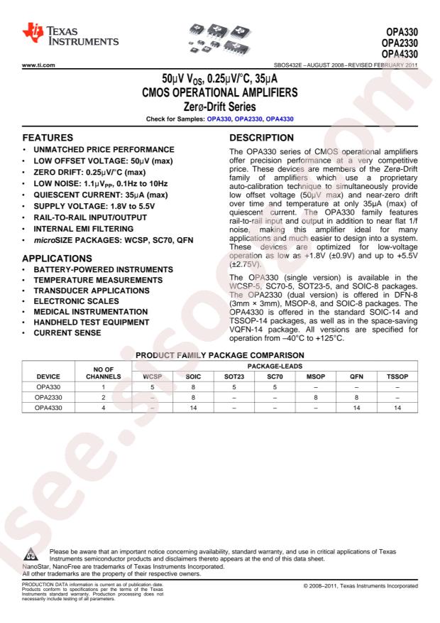 OPA330AIDBVR