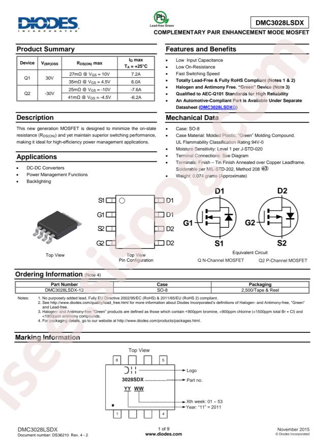 DMC3028LSDX-13