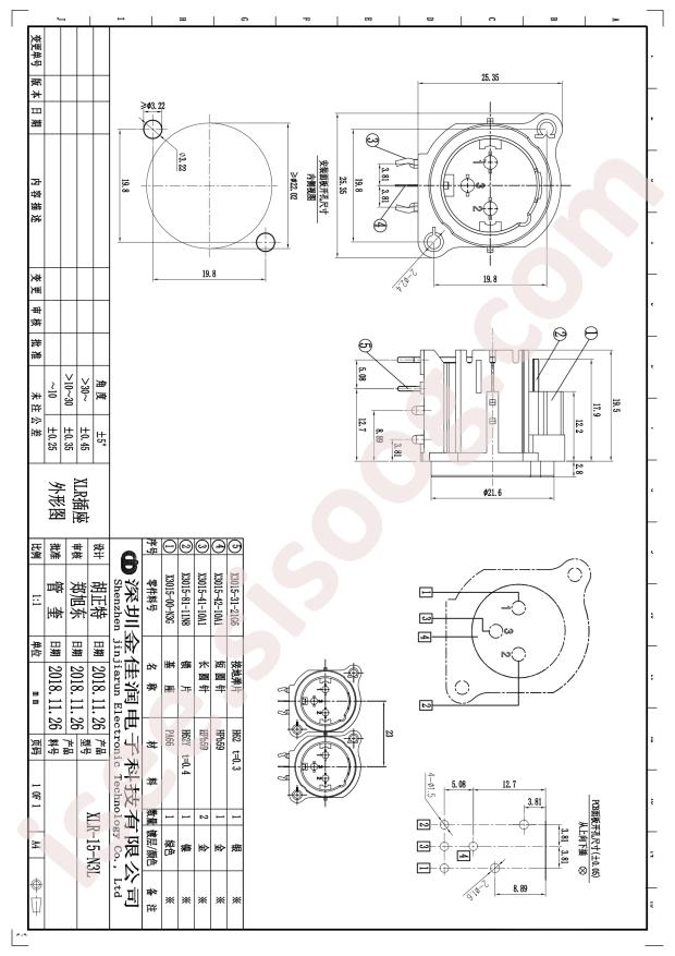 XLR-15-N3G