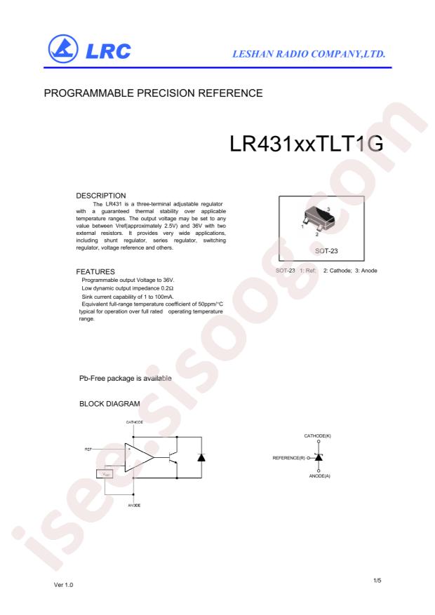 LR431APTLT1G