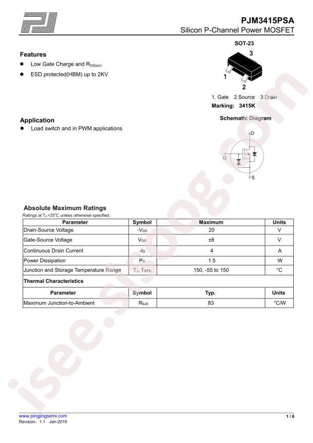 PJM3415PSA