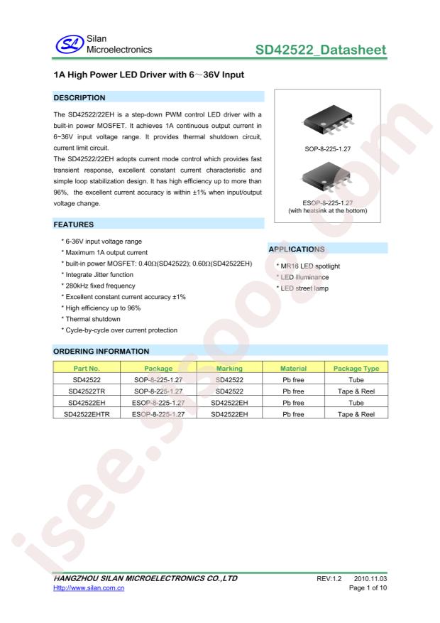 SD42522TR