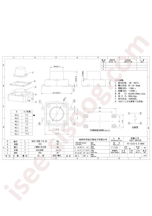 TC-1212-4.3-260G