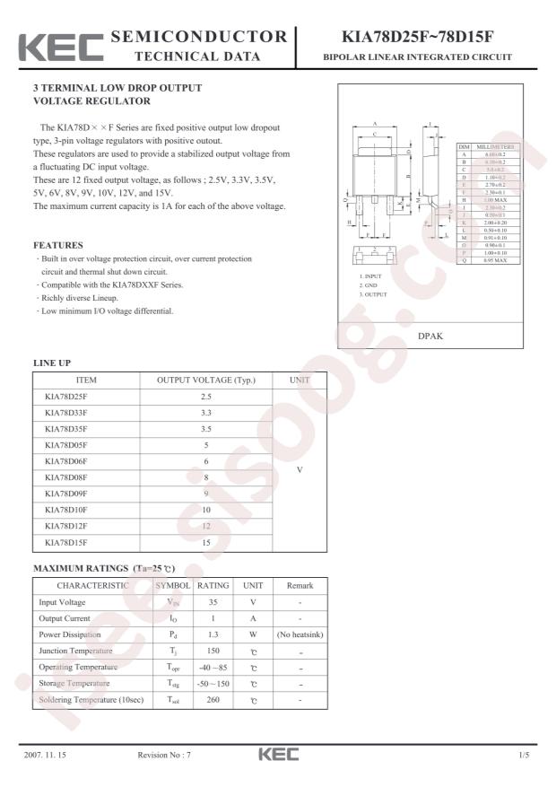 KIA78D09F-RTF/P