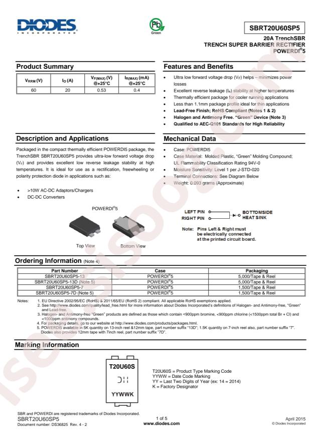 SBRT20U60SP5-7